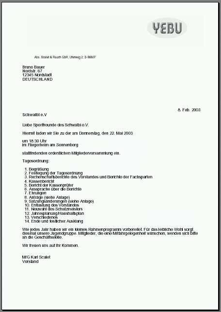 So kommt der Brief an